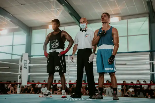 Assaut de boxe à Toulouse Minimes, TMBC
