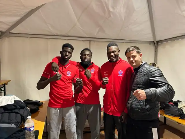 Assaut de boxe à Toulouse Minimes, TMBC