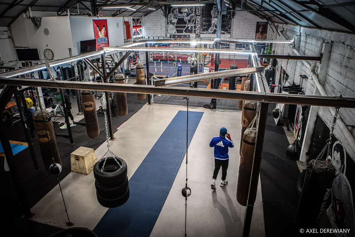 Salle de boxe TMBC vue de haut